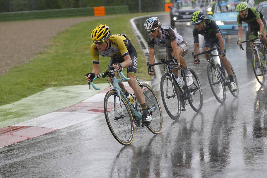 Steven Kruijswijk (Lotto NL - Jumbo) uno fra i più presenti nelle fughe di questo Giro. Bettini